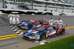 Rolex24 2018 GTLM P1 & P2 FORD GT #67 + #66 | © Ford Performance