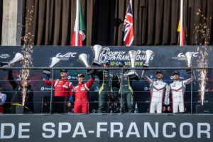 GTE PRO Podium FIA WEC 6hSPA 2019 | © Ferrari