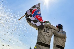 IMSA CTMP Winner 2019 - #77 Oliver Jarvis, Tristan Nunez | © Mazda Motorsport